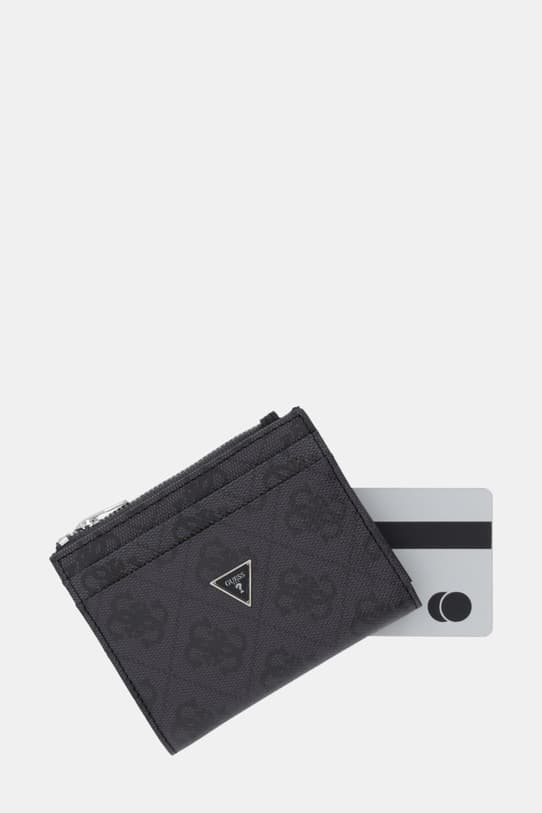 Кожаный кошелек Guess MILANO - фото 5