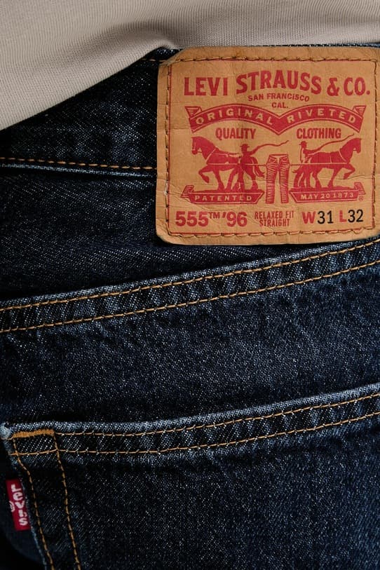 Джинсы Levi's 555 РАССЛАБЛЕННЫЕ ПРЯМЫЕ - фото 5