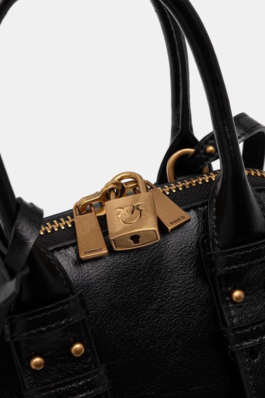 Кожаная сумка Pinko - фото 4