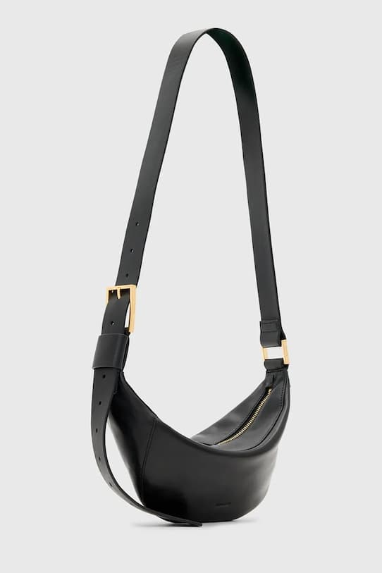 Кожаная сумка AllSaints LUNA - фото 3