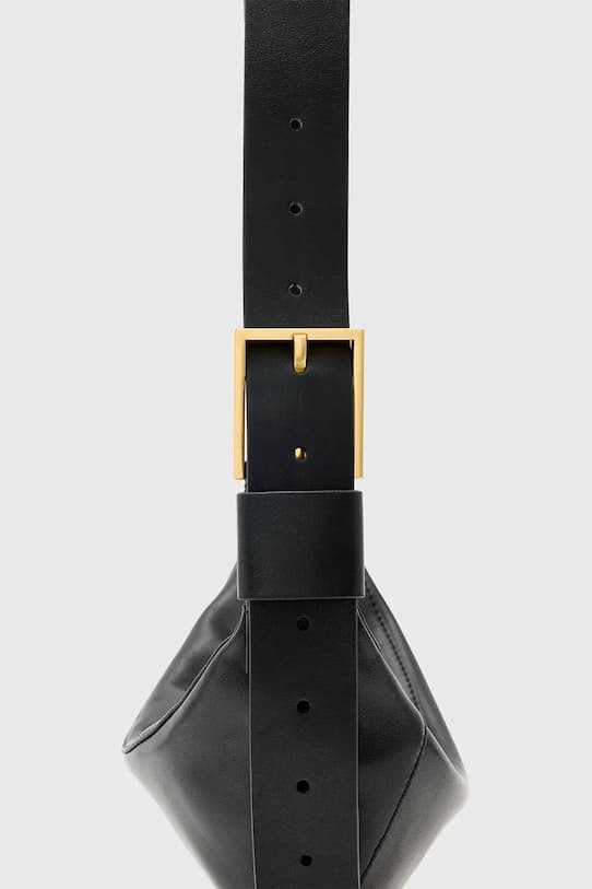 Кожаная сумка AllSaints LUNA - фото 5