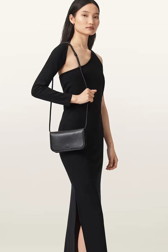 Кожаная сумка AllSaints MAEVE - фото 8