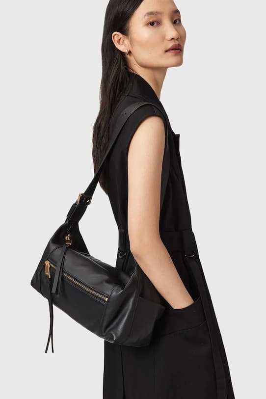 Кожаная сумка AllSaints VEGA - фото 8