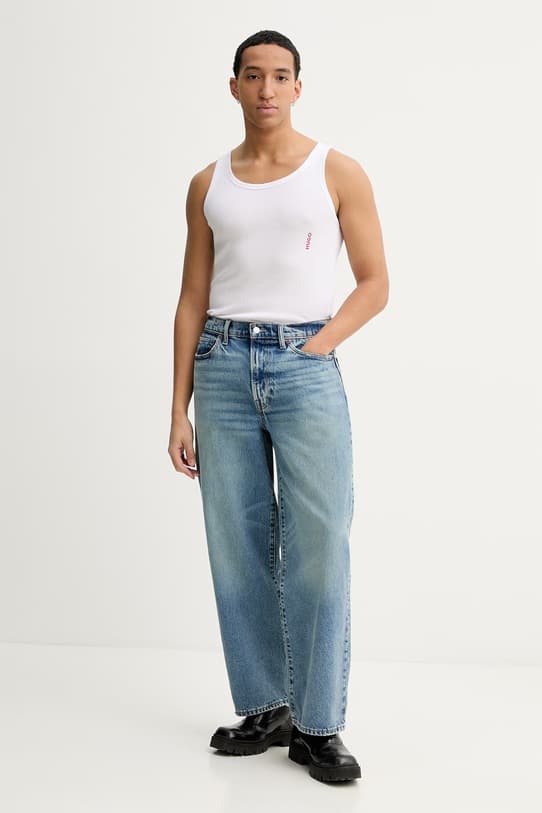 3 пары хлопковых футболок HUGO - фото 5