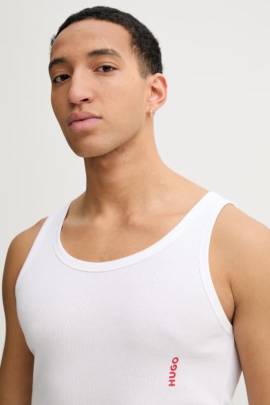 3 пары хлопковых футболок HUGO - фото 9