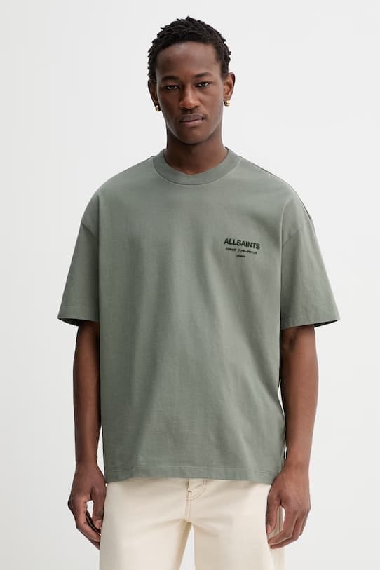 Хлопковая футболка AllSaints XANDER - фото 2