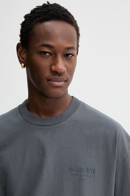 Хлопковая футболка AllSaints XANDER - фото 5