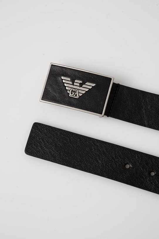 Emporio Armani - Кожаный ремень - фото 4