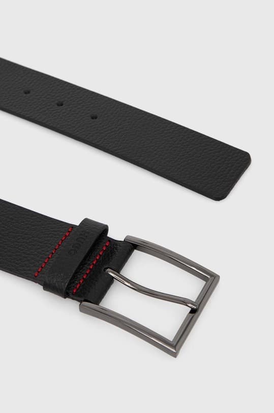 Кожаный ремень HUGO Giaspo-Gr_Sz40 - фото 3