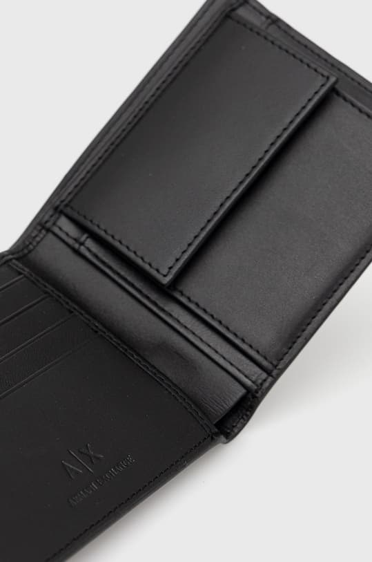 Кожаный кошелек Armani Exchange 958098.CC845 - фото 5