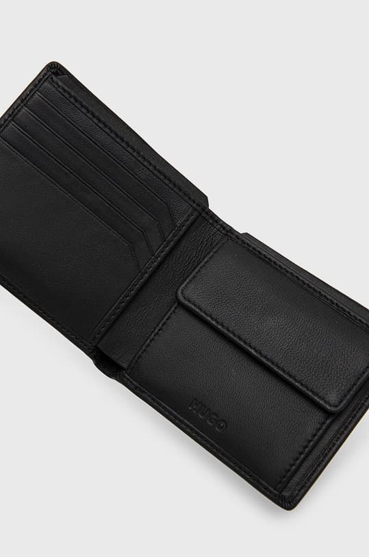 Кожаный кошелек HUGO Subway_4 монеты куб.см - фото 4