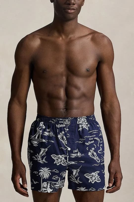 Комплект хлопковых боксеров Polo Ralph Lauren, 3 пары - фото 7