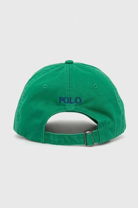 Хлопковая бейсболка Polo Ralph Lauren - фото 4