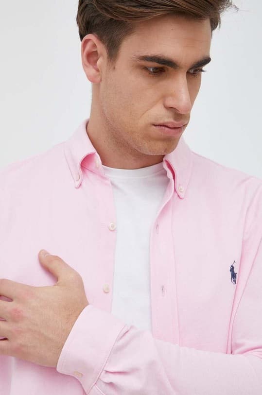 Хлопковая рубашка Polo Ralph Lauren - фото 6