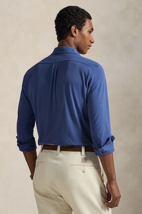 Хлопковая рубашка Polo Ralph Lauren - фото 3