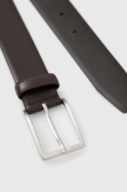 Ремень кожаный BOSS Erman-L_Sz35 - фото 3