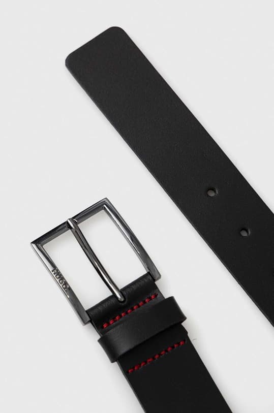 Кожаный ремень HUGO Geek_Sz35 - фото 3