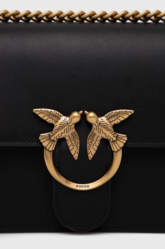 Кожаная сумка Pinko - фото 5