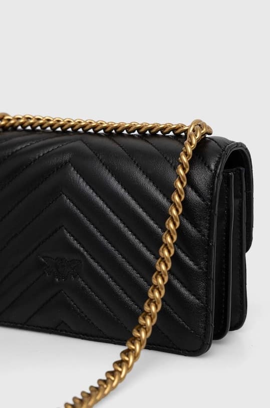 Кожаная сумка Pinko - фото 4