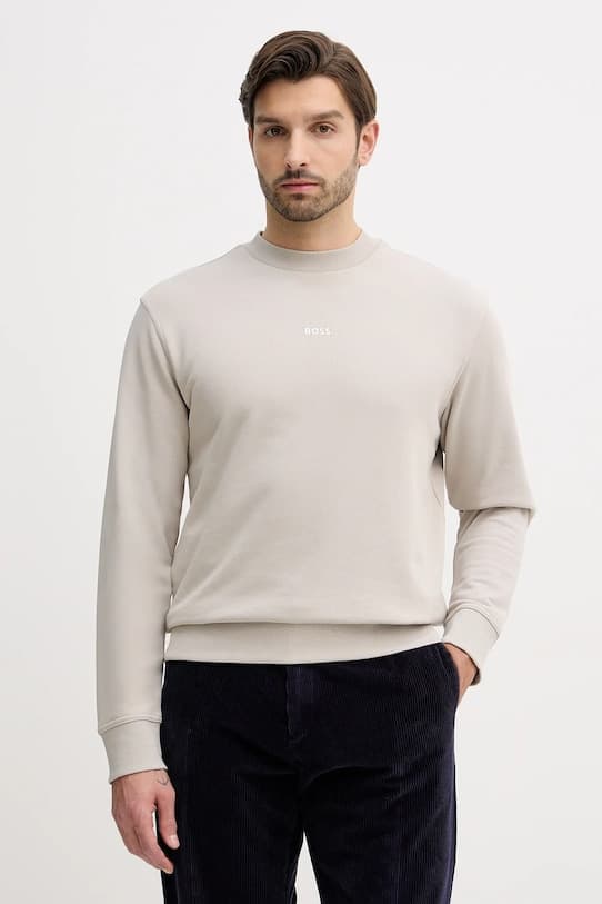 Толстовка из хлопка BOSS Orange WeSmallcrew - фото 2