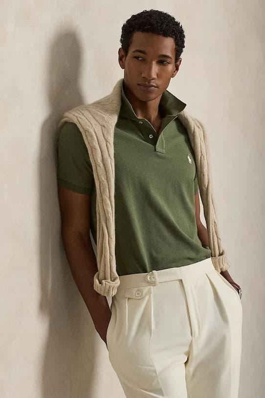 Хлопковое поло Polo Ralph Lauren - фото 6