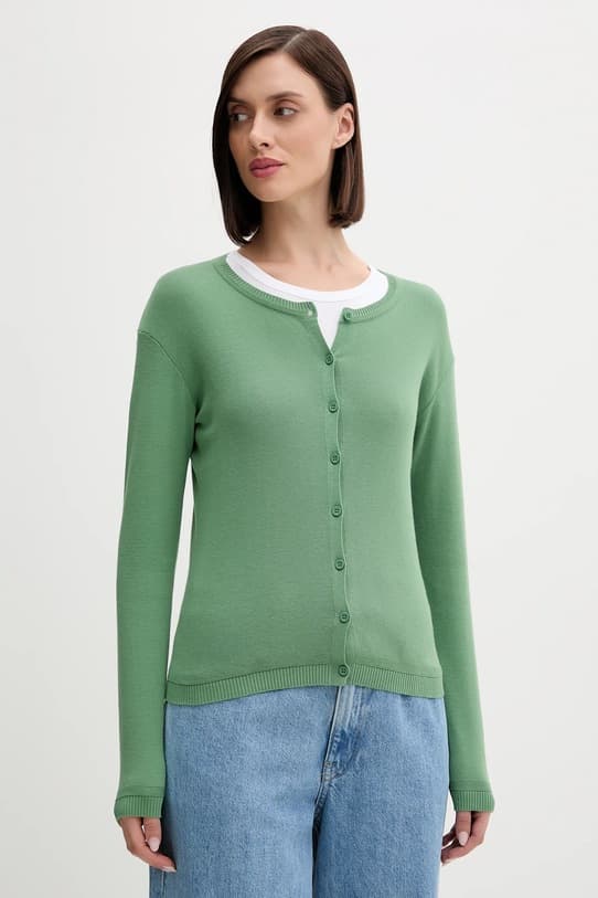 Хлопковый кардиган United Colors of Benetton - фото 2