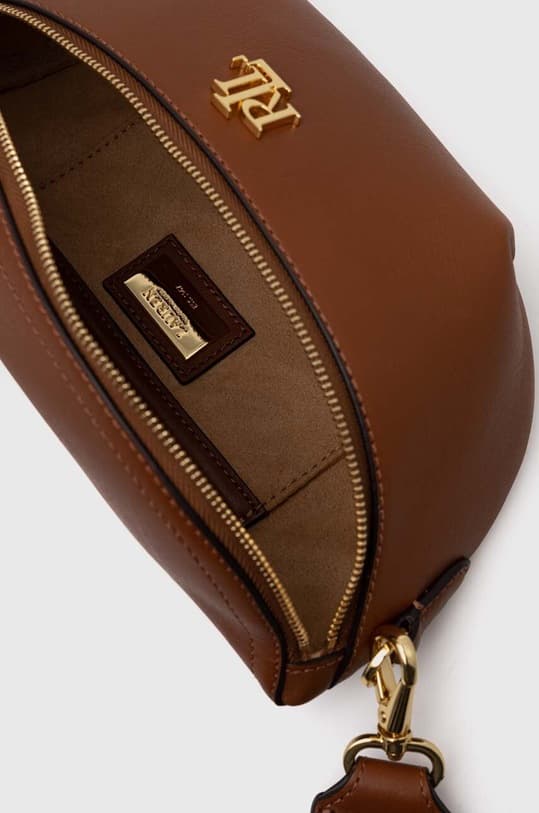 Кожаная сумка Lauren Ralph Lauren - фото 6