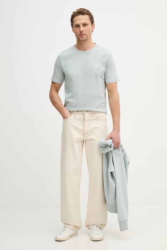 Хлопковая футболка BOSS Orange Tales - фото 3