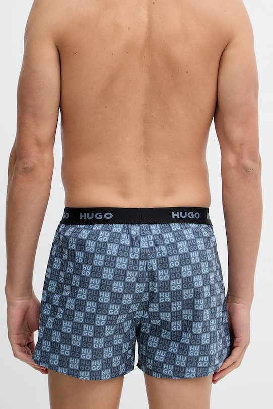 Комплект хлопковых боксеров HUGO, 3 шт. - фото 6