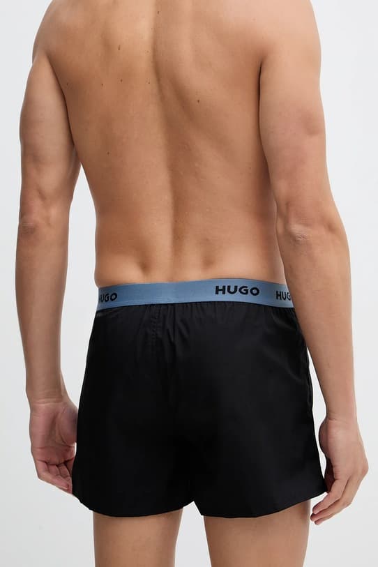Комплект хлопковых боксеров HUGO, 3 шт. - фото 7