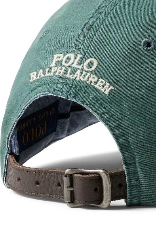 Хлопковая бейсболка Polo Ralph Lauren - фото 4