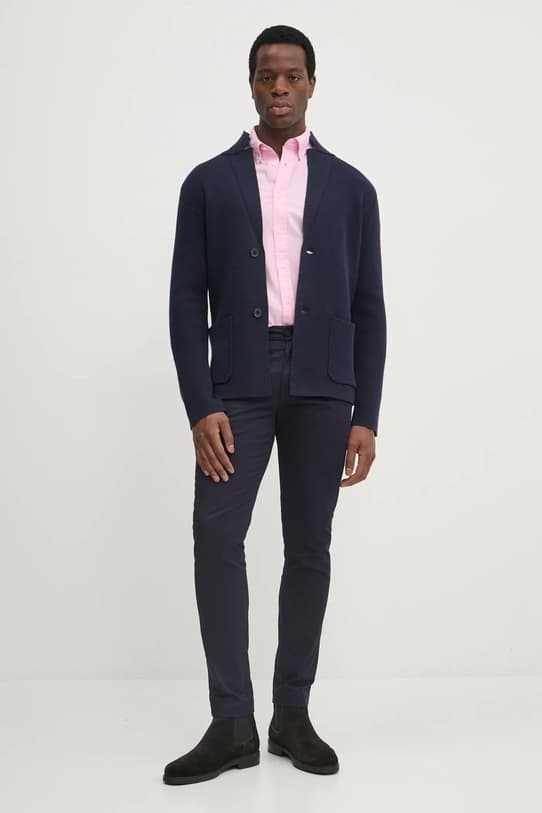 Хлопковая рубашка Tommy Hilfiger - фото 4