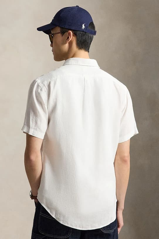 Льняная рубашка Polo Ralph Lauren Спортивная рубашка - фото 3