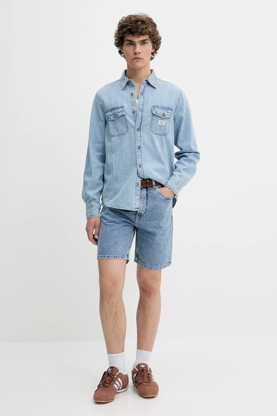 Рубашка Guess Jeans из хлопка - фото 3