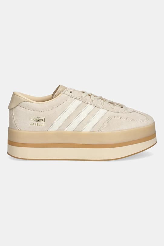 замшевые кроссовки adidas Originals Gazelle Stack - фото 3