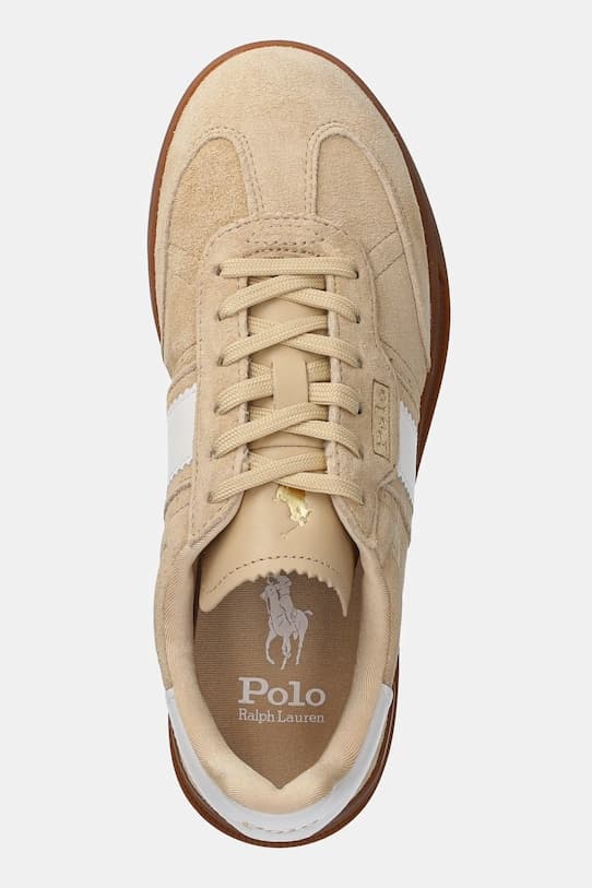 Кожаные кроссовки Polo Ralph Lauren Htr Aera - фото 5