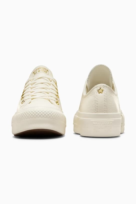 Кожаные кроссовки Converse Chuck Taylor All Star Lift - фото 4