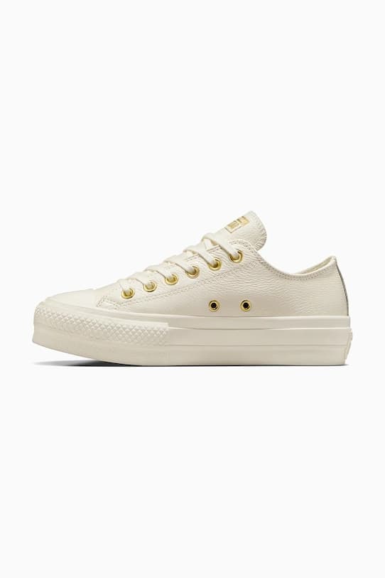 Кожаные кроссовки Converse Chuck Taylor All Star Lift - фото 6