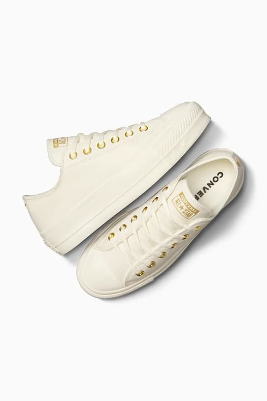 Кожаные кроссовки Converse Chuck Taylor All Star Lift - фото 8