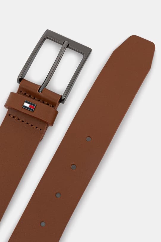 Кожаный ремень Tommy Hilfiger - фото 3