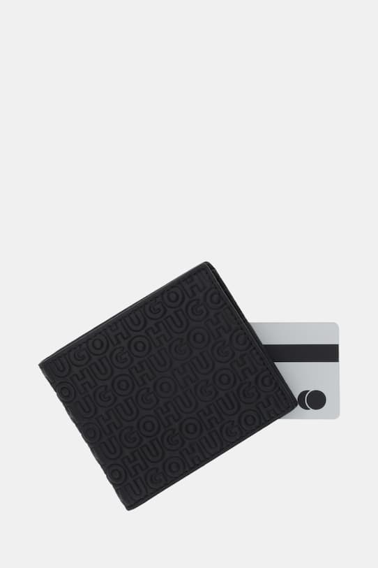 Кожаный кошелек HUGO Ethon HI M_4 cc Coin - фото 5