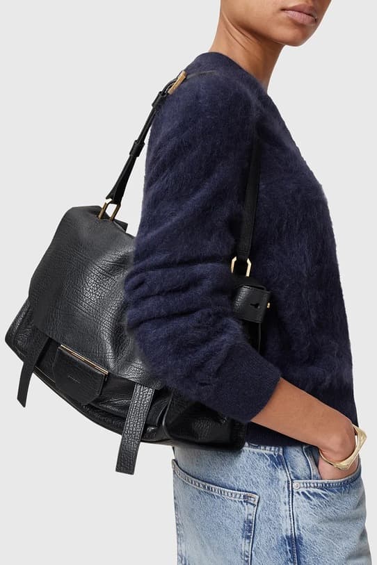 Кожаная сумка AllSaints URSA - фото 8