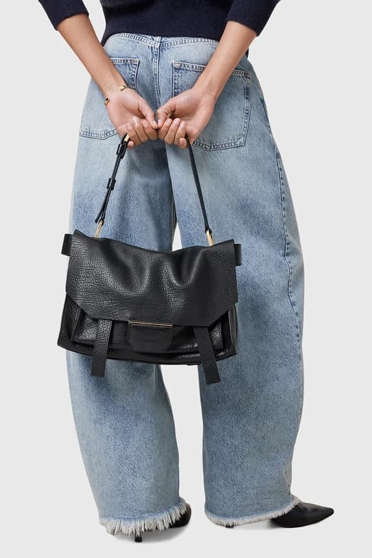 Кожаная сумка AllSaints URSA - фото 10