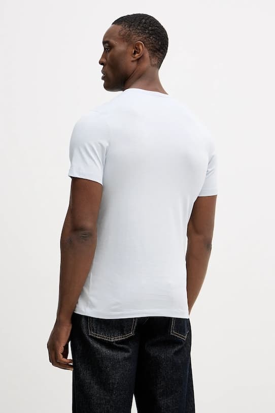 Хлопковая футболка BOSS TShirtRN 3P Classic, 3 шт. - фото 7