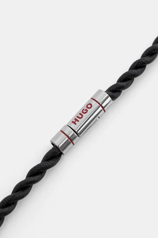 Кожаный браслет HUGO E-DOUBLEBRAID4-BRA - фото 3
