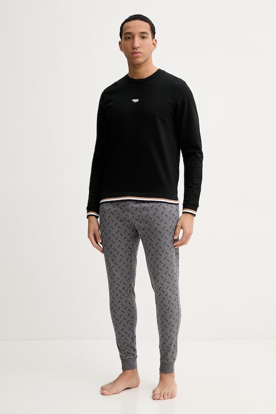 Хлопковая пижама BOSS Relax Брюки - фото 3