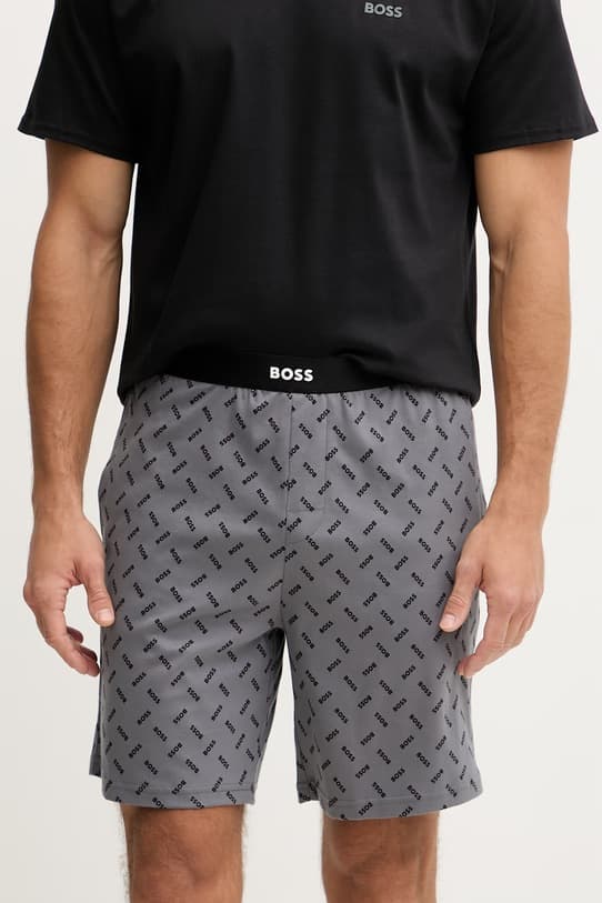 Хлопковая пижама BOSS Relax Short Set - фото 4