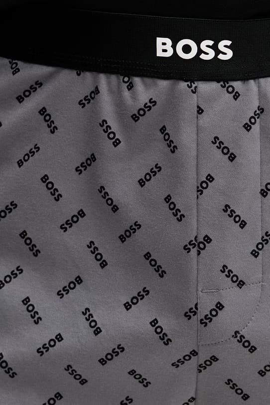 Хлопковая пижама BOSS Relax Short Set - фото 8