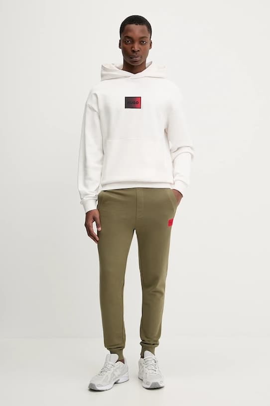 Толстовка HUGO Danohood из хлопка - фото 3