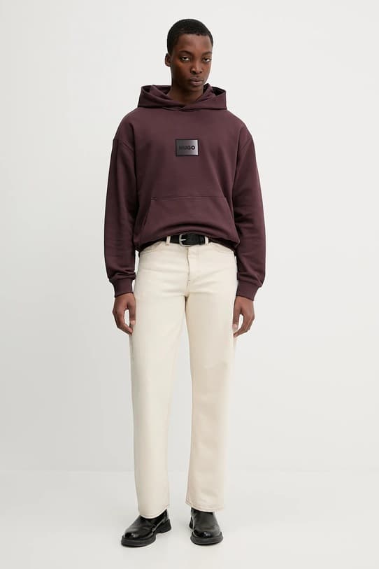 Толстовка HUGO Danohood из хлопка - фото 3